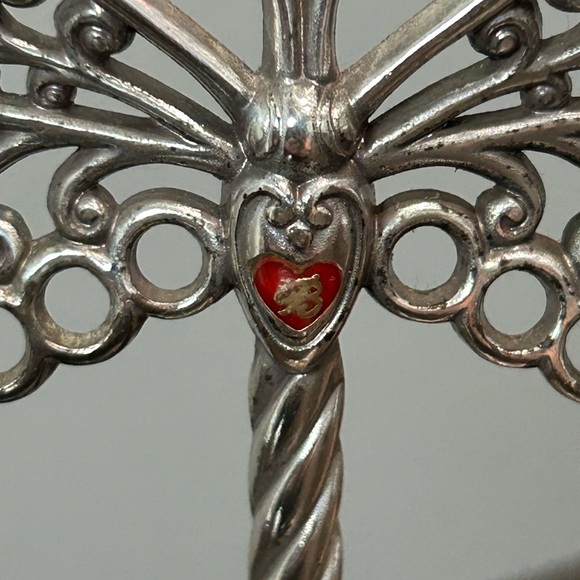 Brighton Silver Dragonfly/Butterfly Jewelry Stand - Picture 3 of 5